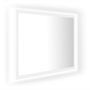 Miroir de salle de bain LED blanc LIZZA 60 x 8,5 x 37 cm