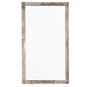 Miroir rectangulaire aluminium vieilli BRINA – L 65 x H 118 cm