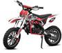 Moto cross 49cc Gazelle deluxe 10/10 e-start rouge