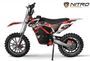 Moto cross électrique enfant Gazelle 550W Lithium rouge 10/10 pouces