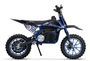 Moto cross enfant 1000W bleu 10/10 pouces Finja