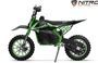 Moto cross enfant 1000W vert 10/10 pouces Finja