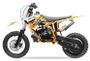NRG50 49cc orange 12/10 Moto cross enfant moteur 9cv kick starter