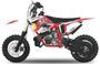 NRG50 49cc rouge 10/10 Moto cross enfant moteur 9cv kick starter