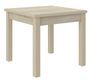 Petite table à manger carrée 80/80 cm en bois clair sonoma Orka