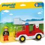 PLAYMOBIL 1.2.3. - 6967 - Camion de Pompier avec Echelle Pivotante