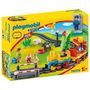 PLAYMOBIL 1 2 3 - 70179 - Train avec passagers et circuit