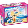 PLAYMOBIL 70211 - Dollhouse La Maison Traditionnelle - Salle de bain avec baignoire - Nouveauté 2020