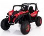 Mini buggy électrique 12V Polaris rouge