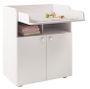 POLINI Commode 2 portes - blanc