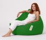 Pouf poire vert Premium XXL