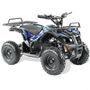 Quad électrique 800W Randonné noir et bleu