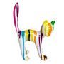 Sculpture chat polyrésine multicolore Toggia H 31 cm
