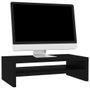 Support de moniteur Noir 42 x 24 x 13 cm