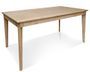 Table à manger en bois massif LANDY – Design naturel