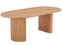 Table à manger ovale BOAVISTA 210 cm - Style naturel