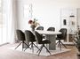 Table à manger ovale NAGANO 220 cm – Bois grège
