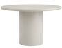 Table à manger ronde NAGANO Ø120 cm – Bois grège