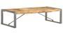 Table basse 140x70x40 cm Bois de manguier brut