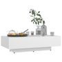 Table basse Blanc 115x60x31 cm