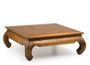 Table basse carrée en bois massif de Mindy KASTAR 100 cm