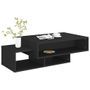 Table basse Noir 105x55x32 cm