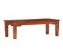 Table basse rectangulaire acacia massif foncé Palie
