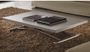 Table basse relevable bois gris ciment Soft 110x70/140 cm
