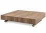Table basse relevable extensible ALEXANDRA chêne 120 à 220 cm – Design italien