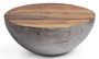 Table basse ronde style industriel LARA