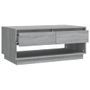 Table basse Sonoma gris 102,5x55x44 cm