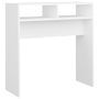 Table console Blanc 78x30x80 cm