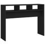 Table console Noir 105x30x80 cm