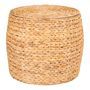 Table d’appoint Jacinthe d’eau avec rangement DELIA Ø 43 cm