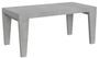 Table extensible 6 à 20 places gris cendré Kristo 180 à 440 cm