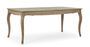 Table extensible bois de manguier massif finition naturelle Domika 180/225 cm
