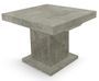 Table extensible effet marbre gris Klassi 110/250 cm