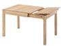 Table extensible en bois de chêne massif Marko 160 à 200 cm