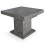 Table extensible gris béton Klassi 100/250 cm