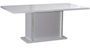 Table extensible avec éclairage à Led bois laqué blanc Kala 180/225 cm