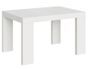 Table rectangulaire extensible 130 à 234 cm bois blanc Ribo