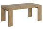 Table rectangulaire extensible 160 à 264 cm bois clair Ribo