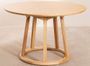 Table ronde bois de Frêne naturel Sandy 120 cm
