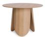 Table ronde en chêne KARENE – Ø100 ou Ø120 cm
