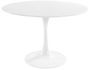 Table ronde moderne blanche Tulipa 120 cm