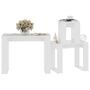 Tables gigognes 3 pcs Blanc 3