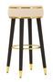 Tabouret de bar crème design vintage élégant London