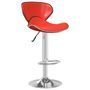 Tabouret de bar Rouge Similicuir