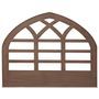 Tête de lit bois marron Ladji 160 cm