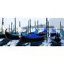 Tête de lit Tissu Gondoles à Venise Bleue L 160 x H 70 cm